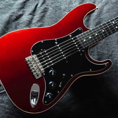 Fender Japan Aerodyne II HSS Stratocaster - Candy Apple Red - VERY GOOD condition image 5