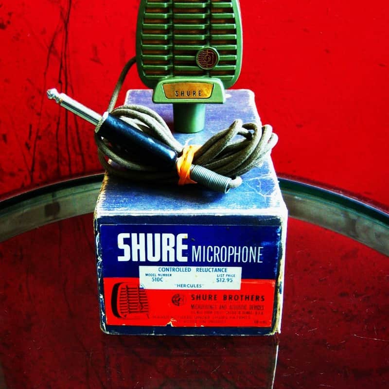 1950’s Shure 510C Painted
