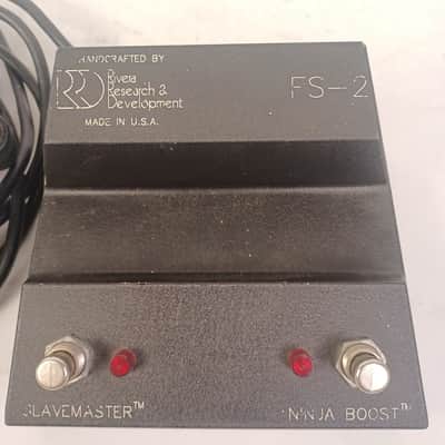 Amp PedRivera FS-2 Footswitch al M60/M100/M120 TBR1 1991 SlaveMaster/Ninja Boost image 2