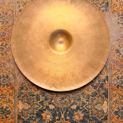 1960s Vintage Zildjian Crash Ride 22” LIGHT DRY COMPLEX Medium Thin 2652 g Bild 2