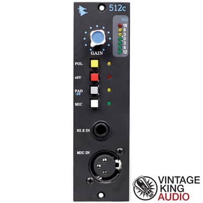 API 512c 500 Series Single-Channel Discrete Microphone/Line Preamp Module image 5