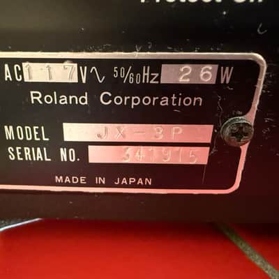 Roland JX-3P  Synthesizer with DT-200 Programmer 1983 EXCELLENT !!! image 10