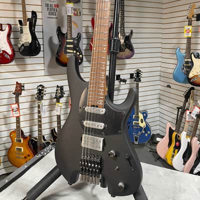 Ibanez Q54 Quest Series Solidbody Electric Guitar - Black Flat w/Gig Bag & PLEK*D #437 image 6