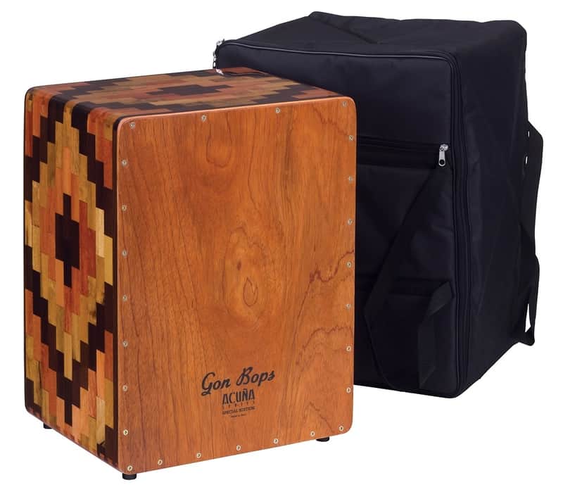 Mint Gon Bops Alex Acuna Special Edition Cajon with Gig Bag image 1
