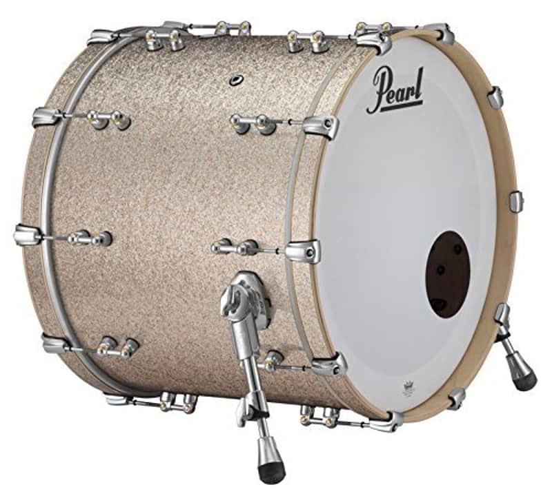 Pearl Music City Custom Pure 26x18 Bass Drum w/o Mount, Bright Champagne Sparkle (RFP2618BX/C427) image 1