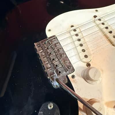 1959 Fender Stratocaster Black Refin SN 36677 image 3