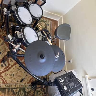 Roland TD-30KV V-Drum Kit with Mesh Pads 2010s - Black