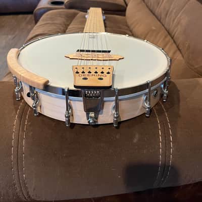 Deering Goodtime Solana 6-Nylon String Banjo with Pickup 2018 - Natural with Deering hard case image 7