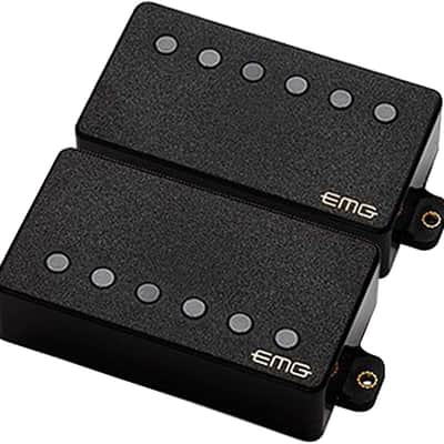 EMG 57 / 66 Humbucker Pickup Set - Black image 2