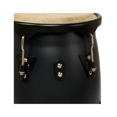 Latin Percussion 10"/11" Discovery II Conga Set w/ Aluminum Stand - Onyx image 3