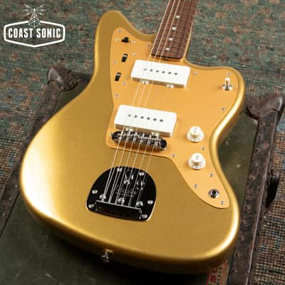 2025 Fender FSR Traditional 60s Jazzmaster Made in Japan - Mystic Aztec Gold Matching Headstock image 7