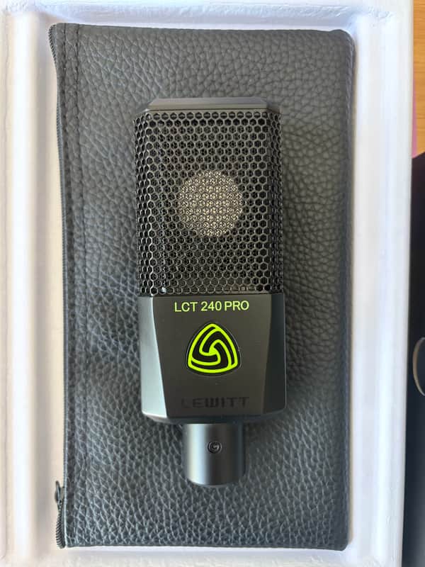 Lewitt LCT-240-PRO-BLK Large-Diaphragm Condenser Microphone 2010s - Black image 1