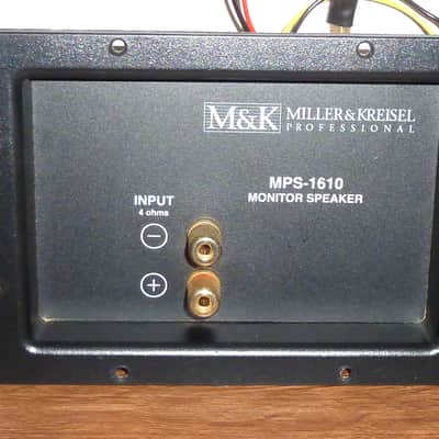 SINGLE MILLER & KREISEL M&K PROFESSIONAL MPS-1610 MONITOR 2 WAY CROSSOVER image 1