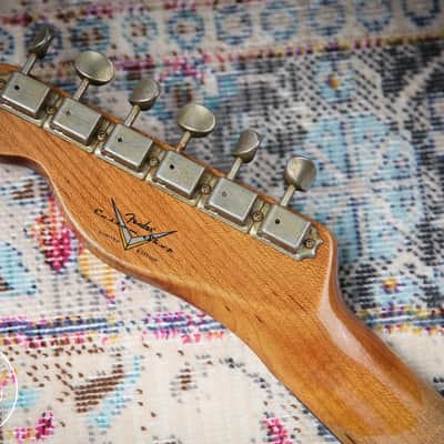2024 Fender Custom Shop LTD 60s Tele Jazzmaster Bigsby Burnt Copper Relic image 24