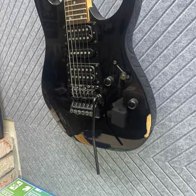 Ibanez RG270B-BK Standard 1990's SEE CRACK IN THE FINISH image 2