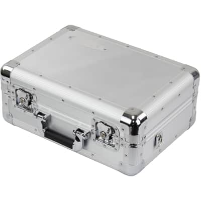 Odyssey KRP7SIL | KROM Series Case for Reloop RP7 | Silver Aluminum Carrying Case image 3