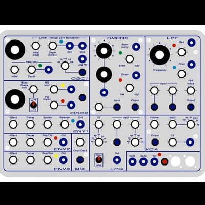 Tobinski/Dannysound Blue Monosynth 2000s - Silver image 3