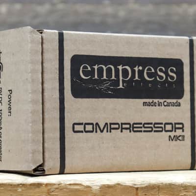 Empress Effects Compressor MkII Analog Compressor Silver Sparkle Effect Pedal image 10