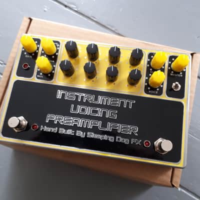 Sleeping Dog FX IVP instrument Voicing Preamplifier 2018 Custom engraved and painted image 2