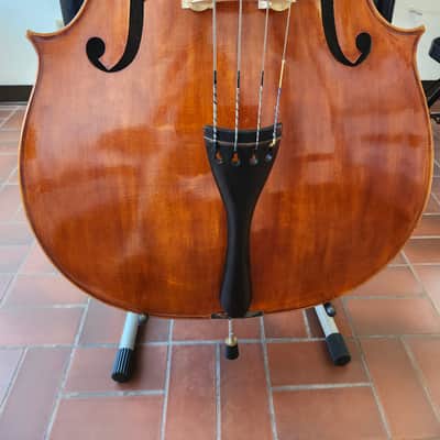 Used Krutz 550 series model B355 Upright 3/4 Size Bass with Bag + Bow image 3