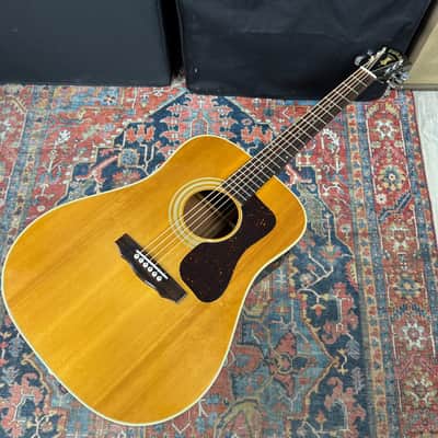 Guild D-40 NT Special Dreadnought Westerly RI w/OHSC & Docs - 1980 image 3