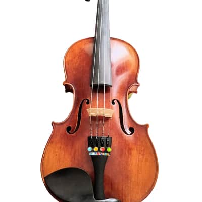 Rozannas violins Lumina 4/4 Violin Outfit, Color Coded Crystal Fine Tuners 2025 - Varnish image 1