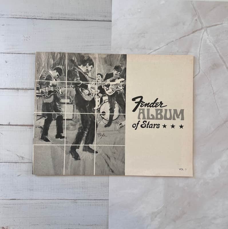 Vintage 1960’s Fender “Album of Stars” Catalog image 1