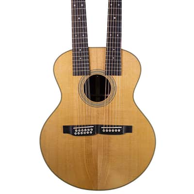 2026 Martin Grand J-28E DN Double Neck Natural image 3