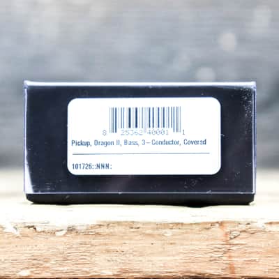 PRS Dragon II Bass Pickup Alnico 4 Magnet 8k DC Res. 3-Conductor Nickel Covered image 4