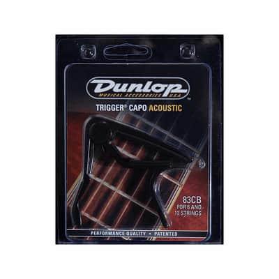 Dunlop 83CB Trigger noir folk image 2
