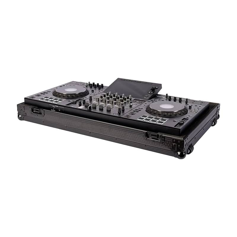 Headliner HL10023 - Headliner Pitch Black Low Profile Flight Case for XDJ-AZ w/ Wheels image 1