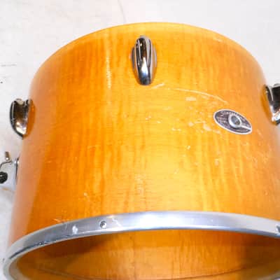Vintage 1972 Slingerland Maple Nitrocellulose Lacquer 9 x 13" Concert Tom * HIGHLY FIGURED MAPLE * imagen 2