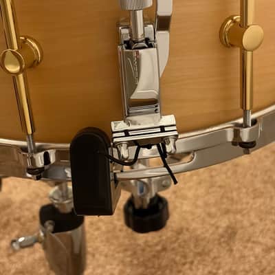 Canopus Snare Drum 14x6.5 Natural Oil w/Cast Hoops image 3