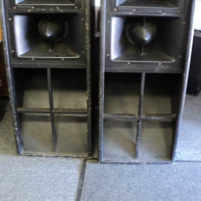 Vintage TurboSound TMS-4 3-Way Bi-Amped Line Array PA LoudSpeakers