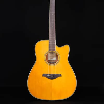 Yamaha FGC-TA TransAcoustic, Vintage Tint image 5