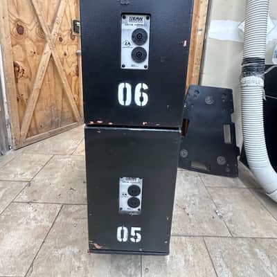 EAW LA118 18" Subwoofers – PAIR - with 2 Dollies - Tested & Working #5 & 6 image 9