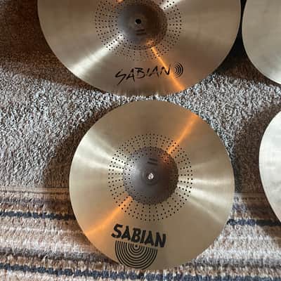 Sabian FRX Cymbal Set 14” Hats 16” 18” Crashes 21” Ride + Cut-Down Crash image 8