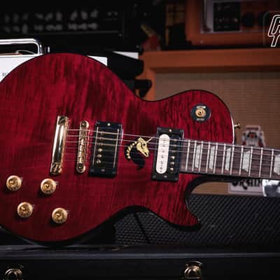 Gibson Custom Limited Mayday Monster Les Paul - Monster Autographed  2017 Monster Red image 1