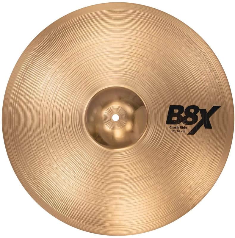 Sabian B8X 18" Crash Ride Cymbal, (41811X) image 1