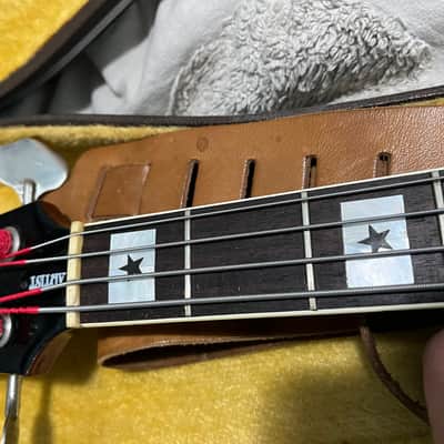 Ibanez 2615B Artist Series Double Cutaway 4-String Bass 1970s - Natural Mahogany image 9
