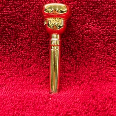 Schilke 13 A4A Cornet/Piccolo mouthpiece Gold Plated image 2