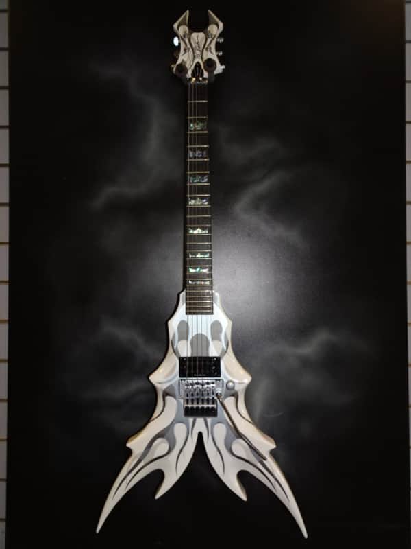 BC Rich Draco Ghost Flame | Reverb