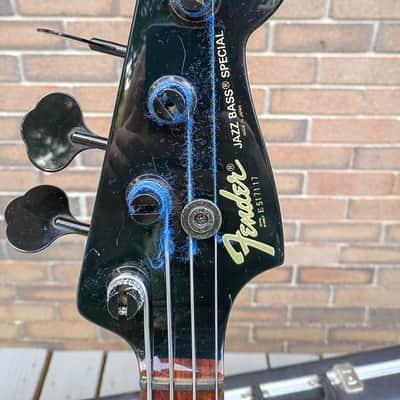 1985 Fender Jazz Bass Special Champagne Pearl image 3