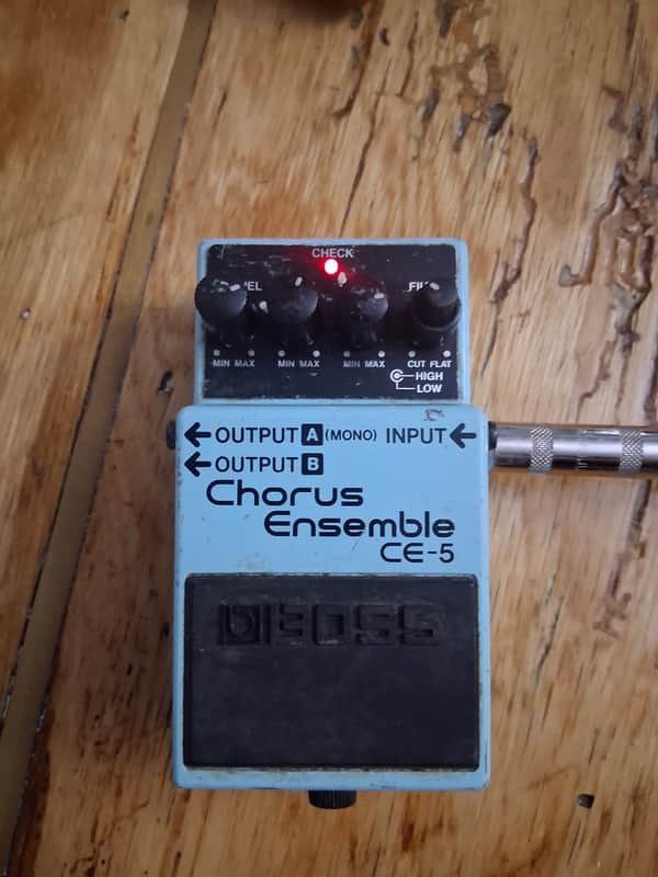 Boss CE-5 Chorus Ensemble (Blue or Pink Label) 1991 - 2001 - Blue image 1