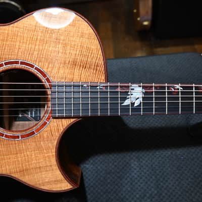 Taylor Custom Jumbo Koa/Koa Catch #5 - Natural #6092 image 5