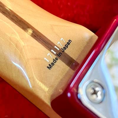 Tokai GoldStar Sound Strat 2017 - Cherry red original vintage MIJ Japan god star image 15