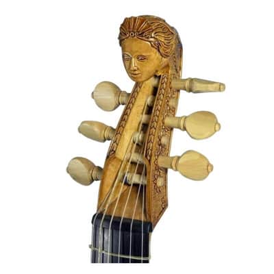 Baroque Style SONG profession maestro 6 string 27" viola da gamba carving scroll image 3