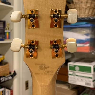 Left-Handed Hofner Deluxe Bass 5000/1 w/OHSC - Mint Condition image 7