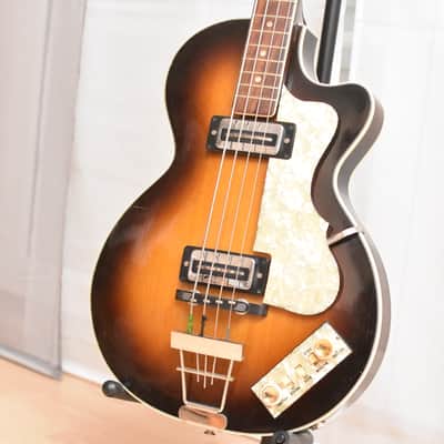 Höfner 500/2 Club Bass – 1967 German Vintage Blade Pickup Bass image 1