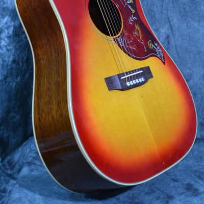 Gibson Hummingbird Custom Vintage 1970 Cherry Sunburst w Deluxe Hardshell Case & FAST Same Day Shipping image 8